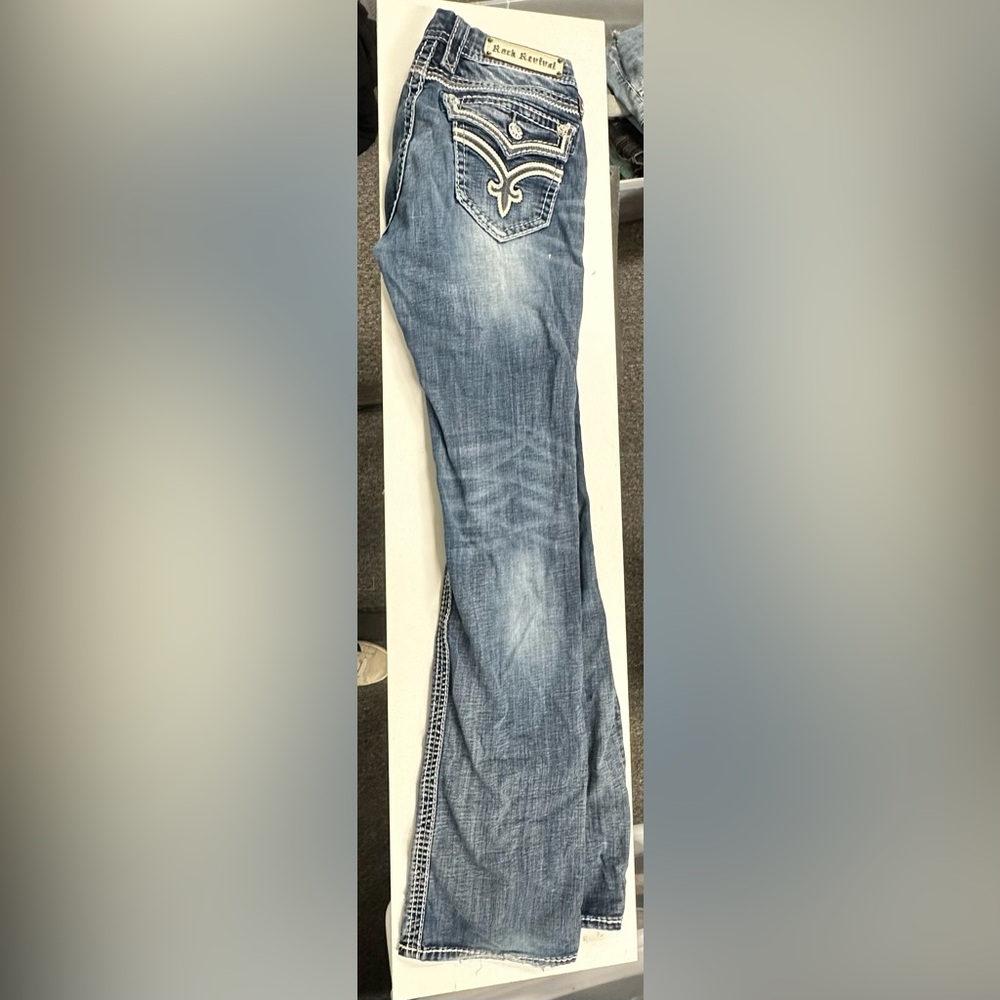 Rock Revival 
Light Blue 
Ashley Boot Cut Jeans